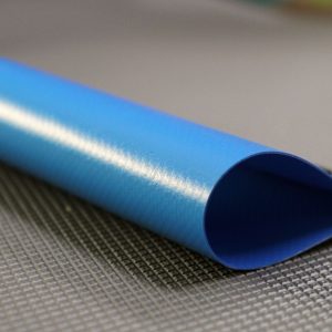 Тентовая ткань ПВХ Panama 900 гр/м2, размер 3х50м голубой (Ral 5015)